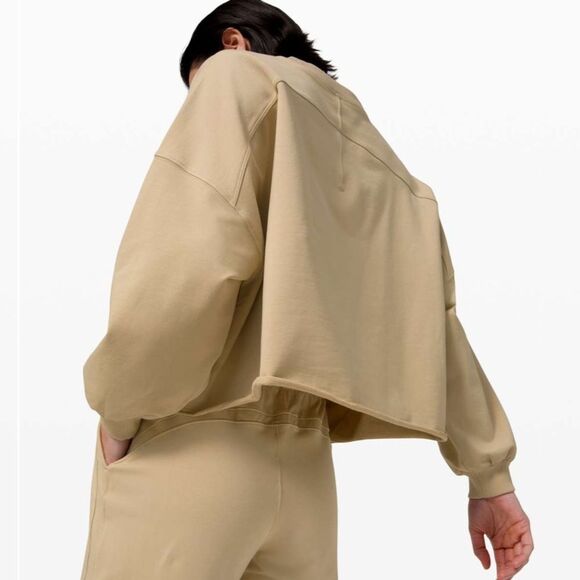 Lululemon LA Oversized Boxy Crew Trench- Size Large - Picture 3 of 12
